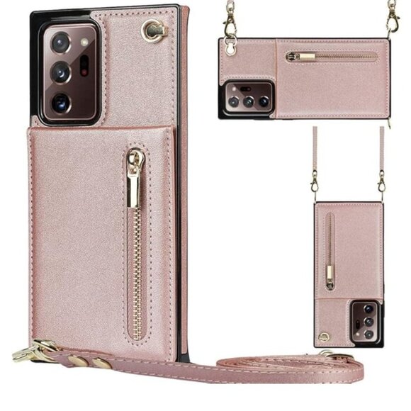 Samsung Galaxy S22 S21 Note 20 S9 S10 S20 Plus & Ultra Phone Case Rose Gold - Picture 1 of 4